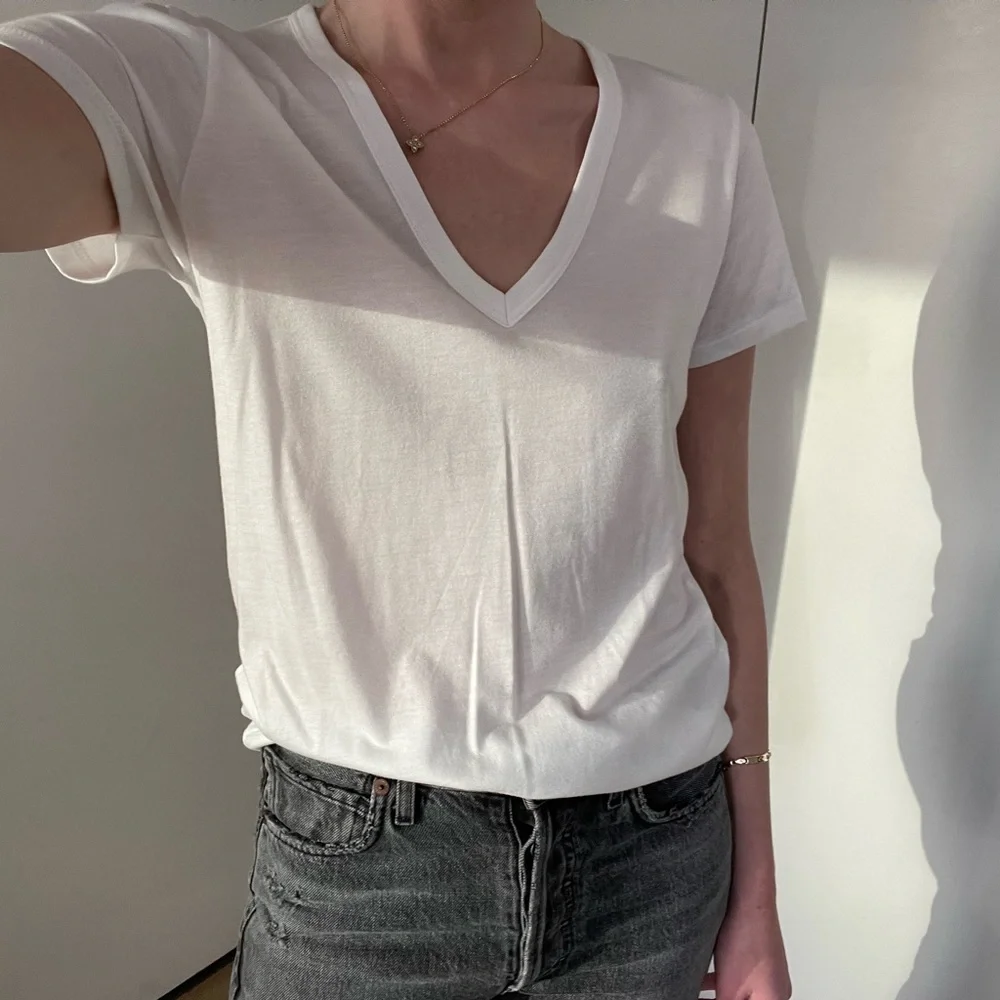 NWOT rag & bone white tee shirt - Picture 1 of 4
